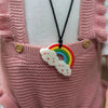 Jellystone Designs Rainbow Pendant-Chewing,Halilit Toys,Oral Motor & Chewing Skills-Learning SPACE