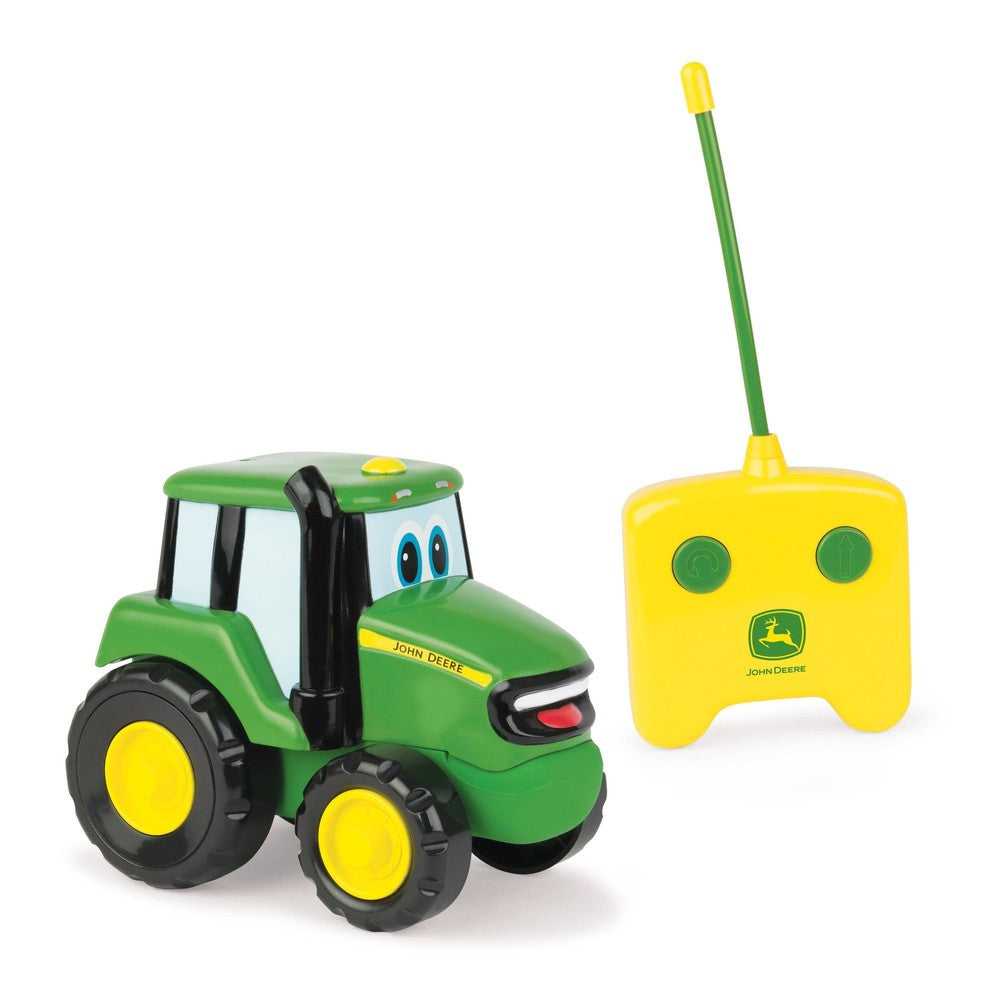 John Deere Remote Control Johnny Tractor-Baby & Toddler Gifts,Baby Cause & Effect Toys,Britains,Cars & Transport,Farms & Construction,Games & Toys,Gifts For 1 Year Olds,Imaginative Play,John Deere-Learning SPACE