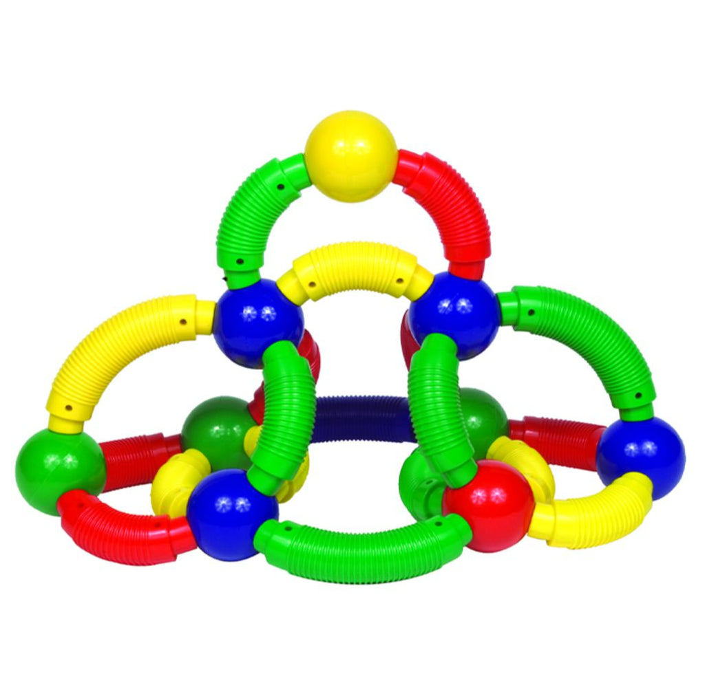 Jumbo Curved Magnetic Construction Set – 50 Pieces-Engineering & Construction,Fine Motor Skills,Maths,Playlearn,SCOTEXCEL,Shape & Space & Measure-Learning SPACE