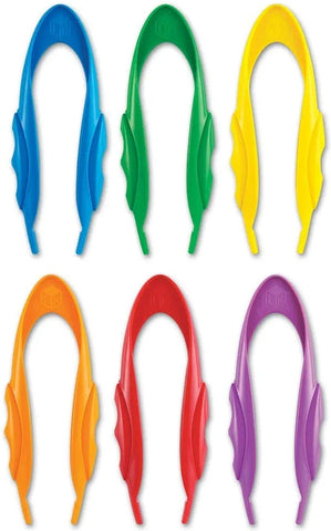 Jumbo Tweezers™ (12 Pack)-Additional Need,Early Science,Fine Motor Skills,Helps With,Learning Resources,S.T.E.M,Stock-Learning SPACE