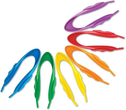 Jumbo Tweezers™ (12 Pack)-Additional Need,Early Science,Fine Motor Skills,Helps With,Learning Resources,S.T.E.M,Stock-Learning SPACE