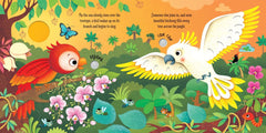 Jungle Sounds - Noisy Book-AllSensory, Baby Books & Posters, Baby Musical Toys, Baby Sensory Toys, Early Years Books & Posters, Early Years Literacy, Music, Sensory Seeking, Sound Equipment, Stock, Usborne Books-Learning SPACE