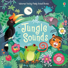 Jungle Sounds - Noisy Book-AllSensory, Baby Books & Posters, Baby Musical Toys, Baby Sensory Toys, Early Years Books & Posters, Early Years Literacy, Music, Sensory Seeking, Sound Equipment, Stock, Usborne Books-Learning SPACE