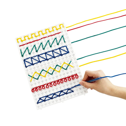 Junior String Art School Set-Arts & Crafts,Craft Activities & Kits,Early Arts & Crafts,EDX,Fine Motor Skills,Games & Toys,Threading-Learning SPACE