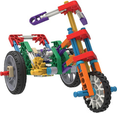 K-Nex Stem Explorations Vehicles Building Set-Additional Need,Engineering & Construction,Fine Motor Skills,Gifts for 8+,Helps With,K'Nex Construction Toys,S.T.E.M,Science Activities,SCOTEXCEL,Stock-Learning SPACE