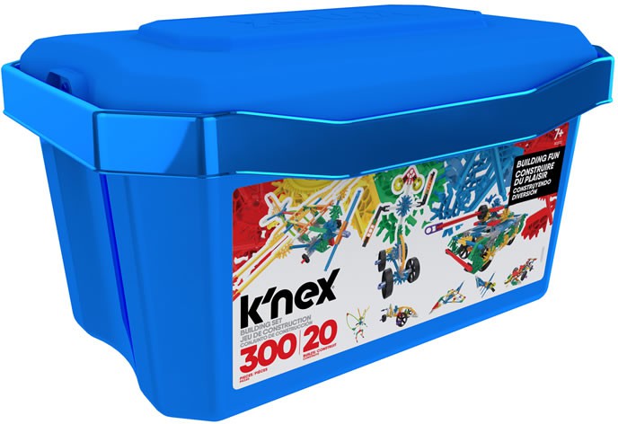 K'Nex Classics 300 Piece 20 Model Building Fun Tub-Additional Need, Engineering & Construction, Fine Motor Skills, Games & Toys, Gifts for 8+, K'Nex Construction Toys, Primary Games & Toys, S.T.E.M, Science Activities, Stock, Teen Games-Learning SPACE