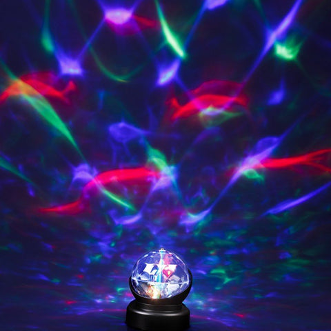 Kaleidoscope Rotating Disco Ball (Battery Operated) Projector-AllSensory,Early Years Sensory Play,Lamp,Playlearn,Pocket money,Sensory Light Up Toys,Stock,Visual Sensory Toys-Learning SPACE