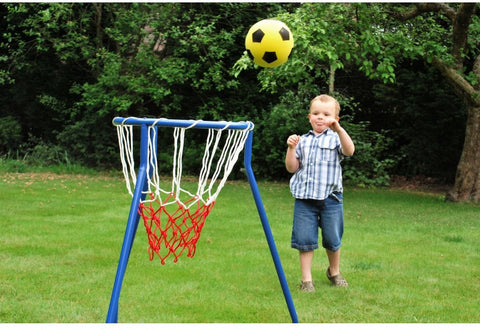 Kids' Basketball Hoop with Stand-Active Games, Adapted Outdoor play, Calmer Classrooms, Exercise, Games & Toys, Garden Game, Outdoor Toys & Games, Playground Equipment, Stock, Strength & Co-Ordination, Teen & Adult Swings, Teen Games, TickiT-Learning SPACE