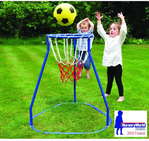 Kids' Basketball Hoop with Stand-Active Games, Adapted Outdoor play, Calmer Classrooms, Exercise, Games & Toys, Garden Game, Outdoor Toys & Games, Playground Equipment, Stock, Strength & Co-Ordination, Teen & Adult Swings, Teen Games, TickiT-Learning SPACE