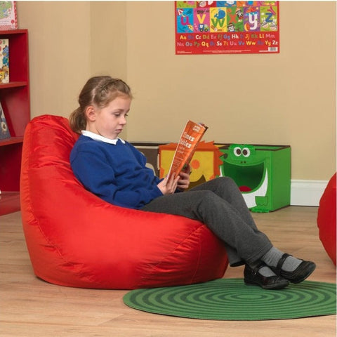 Kids Reading Pod Bean Bag-Bean Bags,Bean Bags & Cushions,Eden Learning Spaces,Matrix Group,Nurture Room,Reading Area,SCOTEXCEL,Sensory Room Furniture-Learning SPACE