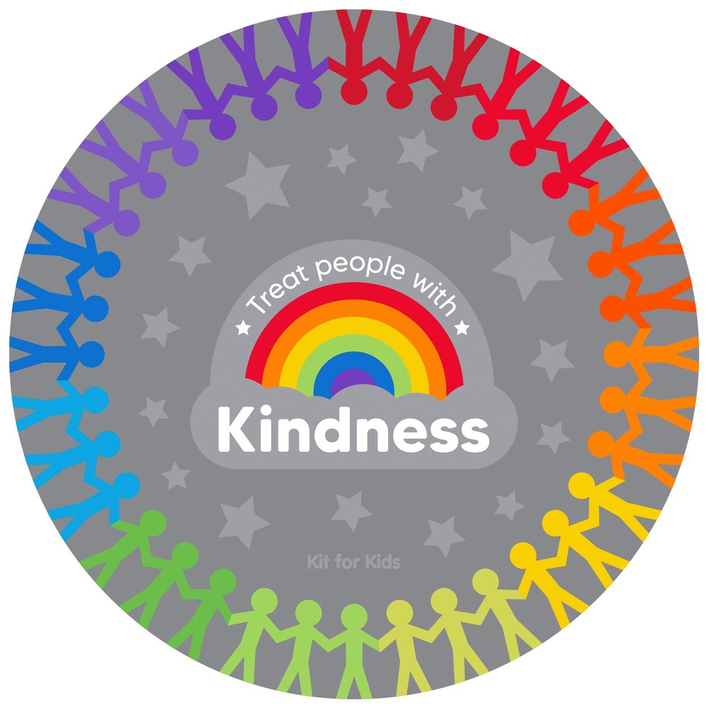 Kindness Carpet 2m-Calmer Classrooms, Educational Carpet, Helps With, Kit For Kids, Mats & Rugs, Multi-Colour, Rewards & Behaviour, Rugs, Wellbeing Furniture-Learning SPACE