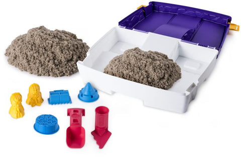 Kinetic Sand Folding Sandbox-Fine Motor Skills,Kinetic Sand,Messy Play,Sand,Sand & Water Trays,SCOTEXCEL,Trays,Water & Sand Toys-Learning SPACE