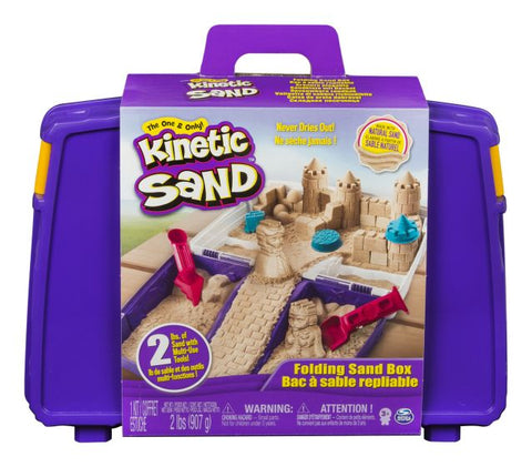 Kinetic Sand Folding Sandbox-Fine Motor Skills,Kinetic Sand,Messy Play,Sand,Sand & Water Trays,SCOTEXCEL,Trays,Water & Sand Toys-Learning SPACE