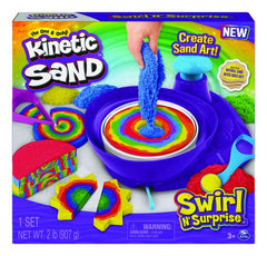 Kinetic Sand Swirl N' Surprise-Fine Motor Skills, Kinetic Sand, Sand, Water & Sand Toys-Learning SPACE