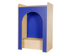KubbyClass® Library Reading Nook-Dropship,Nooks,Nooks dens & Reading Areas,Nursery,Wellbeing Furniture,Willowbrook-Blue-KCRN1500-Blue-Learning SPACE