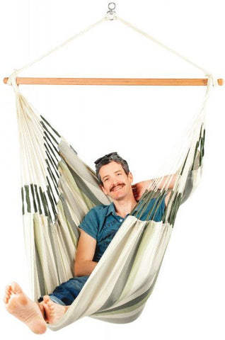 LA SIESTA® Domingo Cedar - Hammock Chair-Hammocks,Indoor Swings,La Siesta Hammocks,Outdoor Swings,Teen & Adult Swings-Learning SPACE