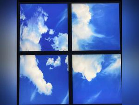 LED Cloud Themed Ceiling Panel set of 4-Indoor Lighting-Chill Out Area,Sensory Ceiling Lights,Sensory Wall Panels & Accessories,Stock,Teenage Lights-Learning SPACE