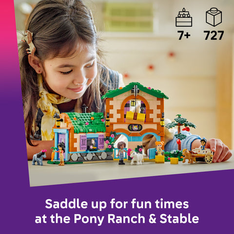 LEGO® (42654) Friends - Pony Ranch & Stable-Building Blocks,Christmas 2025,Fine Motor Skills,Games & Toys,LEGO®-Learning SPACE
