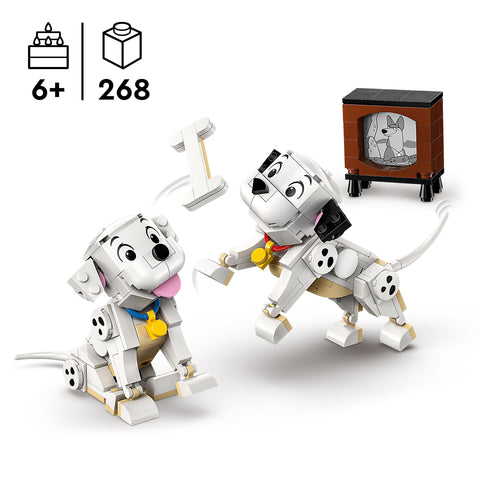 LEGO® (43271) Disney™ - Lucky & Penny 101 Dalmatians Puppies-Building Blocks,Christmas 2025,Fine Motor Skills,Games & Toys,LEGO®-Learning SPACE