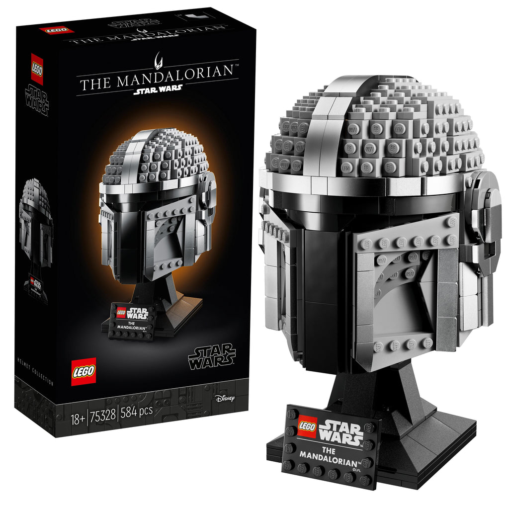 LEGO® (75328) Star Wars™ - The Mandalorian™ Helmet-Building Blocks,Christmas 2025,Fine Motor Skills,Games & Toys,LEGO®-Learning SPACE