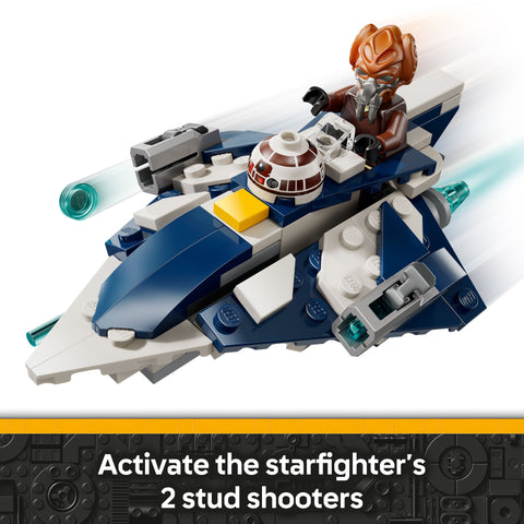 LEGO® (75400) Star Wars™ - Plo Koon's Jedi Starfighter™ Microfighter-Building Blocks,Christmas 2025,Fine Motor Skills,Games & Toys,LEGO®-Learning SPACE