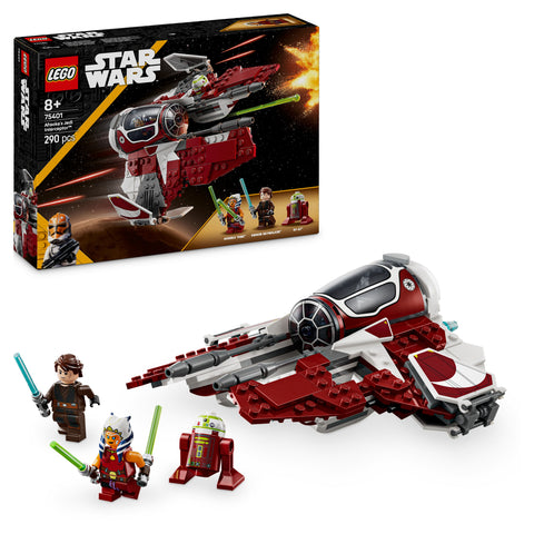 LEGO® (75401) Star Wars™ - Ahsoka's Jedi Interceptor™-Building Blocks,Christmas 2025,Fine Motor Skills,Games & Toys,LEGO®-Learning SPACE