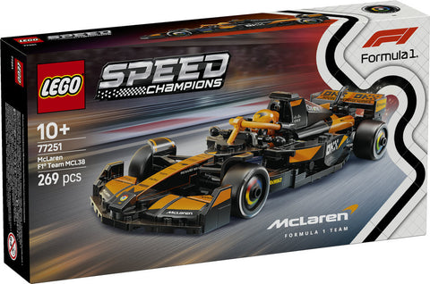 LEGO® 77251 – McLaren F1® Team MCL38 Race Car-Christmas,Christmas 2025,Engineering & Construction,Featured,Games & Toys,LEGO®-Learning SPACE