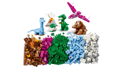LEGO® Classic Creative Dinosaurs (11041)-Building Blocks,Christmas,Christmas 2025,Fine Motor Skills,Games & Toys,Gifts for 5-7 Years Old,LEGO®-Learning SPACE