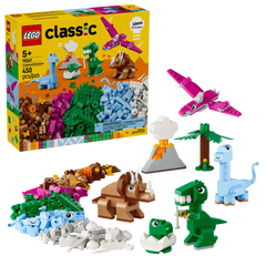 LEGO® Classic Creative Dinosaurs (11041)-Building Blocks,Christmas,Christmas 2025,Fine Motor Skills,Games & Toys,Gifts for 5-7 Years Old,LEGO®-Learning SPACE