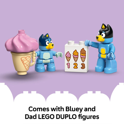 LEGO® DUPLO (10458) Bluey - Ice Cream Trip with Bluey-Building Blocks,Christmas 2025,Fine Motor Skills,Games & Toys,LEGO®-Learning SPACE