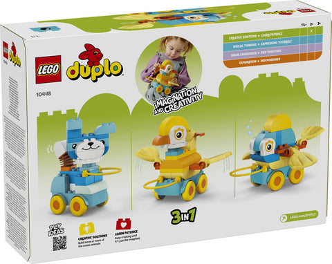 LEGO® DUPLO® 10448 – 3in1 Animals on Wheels-Christmas,Christmas 2025,Engineering & Construction,Games & Toys,LEGO®-Learning SPACE