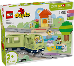 LEGO® DUPLO® Interactive Adventure Train (10427)-Baby & Toddler Gifts,Building Blocks,Christmas,Christmas 2025,Fine Motor Skills,Games & Toys,Gifts For 2-3 Years Old,LEGO®-Learning SPACE