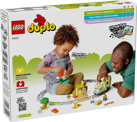 LEGO® DUPLO® Interactive Adventure Train (10427)-Baby & Toddler Gifts,Building Blocks,Christmas,Christmas 2025,Fine Motor Skills,Games & Toys,Gifts For 2-3 Years Old,LEGO®-Learning SPACE