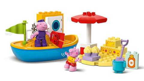 LEGO® Peppa Pig Boat Trip-Building Blocks, Fine Motor Skills, Games & Toys, Gifts For 2-3 Years Old, LEGO®, Peppa Pig-Learning SPACE