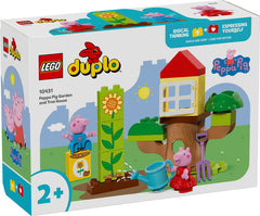 LEGO® Peppa Pig Garden and Tree House-Building Blocks, Fine Motor Skills, Games & Toys, Gifts For 2-3 Years Old, LEGO®, Peppa Pig-Learning SPACE