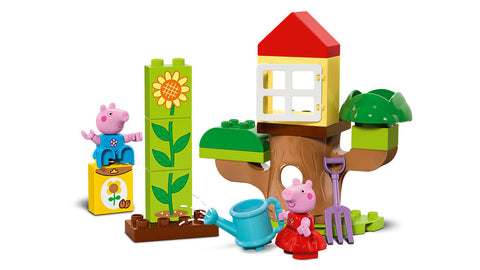 LEGO® Peppa Pig Garden and Tree House-Building Blocks, Fine Motor Skills, Games & Toys, Gifts For 2-3 Years Old, LEGO®, Peppa Pig-Learning SPACE