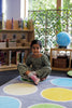 Lake Circles Placement 2x2m Carpet-Calmer Classrooms,Educational Classroom Materials,Kit For Kids,Mats & Rugs,Neutral Colour,Placement Carpets,Rugs,Square,Wellbeing Furniture-Learning SPACE