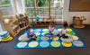 Lake Circles Rectangular Placement 3x2m Carpet-Kit For Kids, Mats & Rugs, Neutral Colour, Placement Carpets, Rectangular, Rugs, Wellbeing Furniture-Learning SPACE