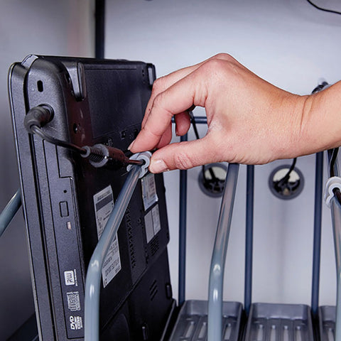 LapCabby 10 Device Vertical Mobile AC Charging Trolley-Dropship,Lapcabby,School Device Storage,School Trolley,Technology & Design,Trolleys-Learning SPACE