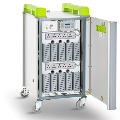 LapCabby 10 Device Vertical Mobile AC Charging Trolley-Dropship,Lapcabby,School Device Storage,School Trolley,Technology & Design,Trolleys-Learning SPACE