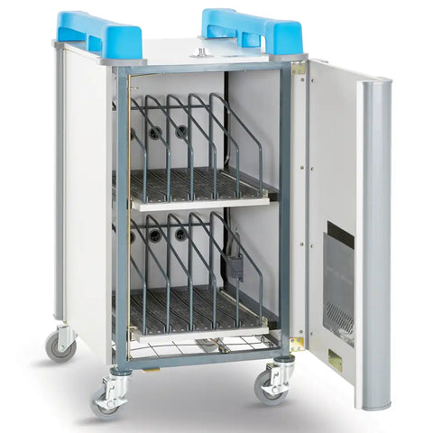 LapCabby 10 Device Vertical Mobile AC Charging Trolley-Dropship,Lapcabby,School Device Storage,School Trolley,Technology & Design,Trolleys-Learning SPACE