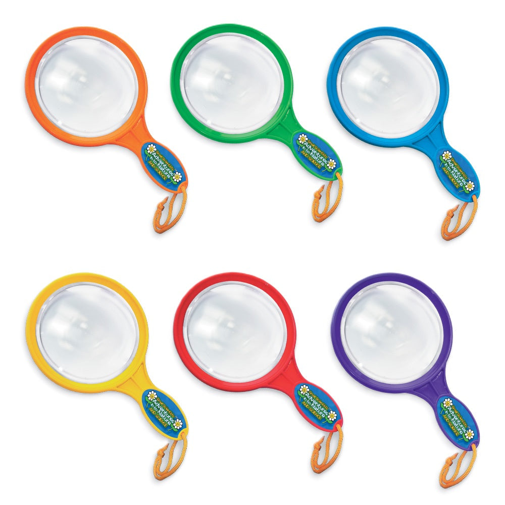 Large Hand Held Magnifiers (Set Of 12)-Classroom Packs, Early Science, EDUK8, Science, Science Activities-Learning SPACE