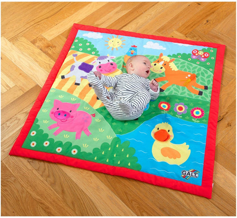 Large Play Mat - Farm-AllSensory,Baby & Toddler Gifts,Baby Sensory Toys,Baby Soft Play and Mirrors,Down Syndrome,Early Years Sensory Play,Galt,Gifts for 0-3 Months,Gifts For 3-6 Months,Mats,Mats & Rugs,Playmat,Playmats & Baby Gyms,Square,Stock-Learning SPACE