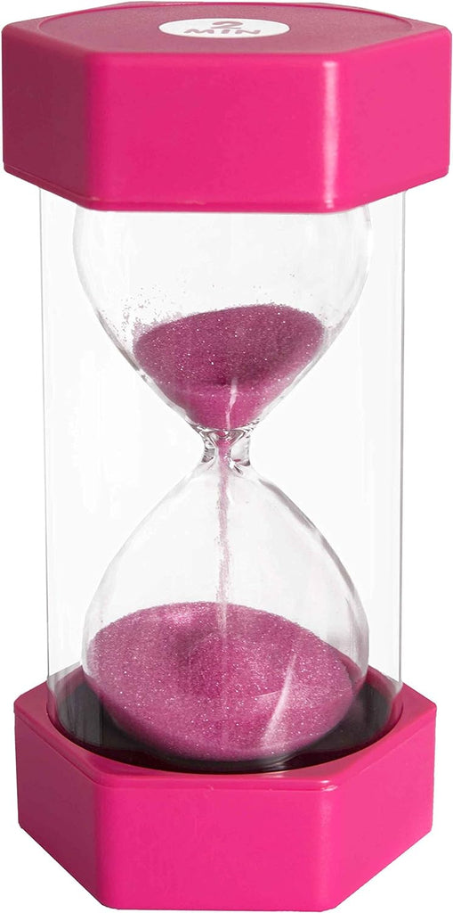 Medium Sand Timer - 2 Minutes (Pink)-AllSensory, Classroom Resources, Discontinued, Educational Classroom Materials, Educational Play, Maths, Playlearn, Primary Maths, PSHE, Sand Timers & Timers, Schedules & Routines, Sensory Seeking, Stock, Time, Visual Sensory Toys-Learning SPACE