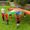 Large Sunflower Parachute-EDUK8,Gross Motor and Balance Skills,Outdoor Play,Physical Development-Learning SPACE