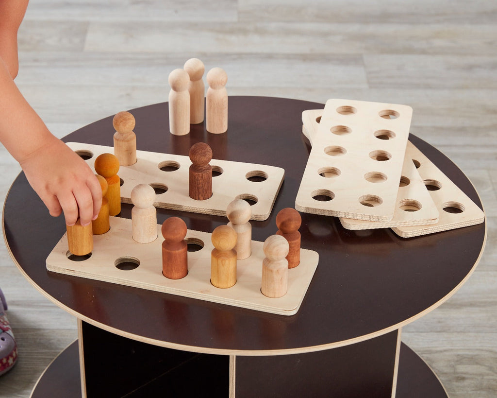 Large Tens Frames (10Pk)-Cosy Direct,Counting Numbers & Colour,Early Years Maths,Primary Maths,Wooden Toys-Learning SPACE