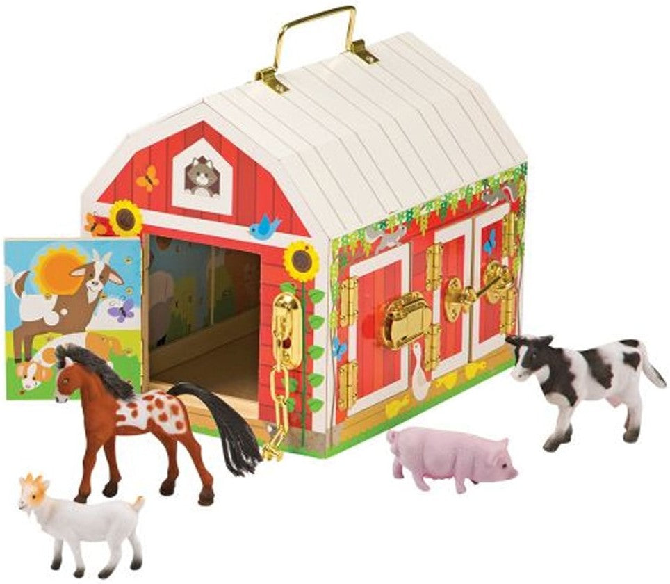 Latches Barn-Additional Need, Baby Wooden Toys, Farms & Construction, Fine Motor Skills, Helps With, Imaginative Play, Small World, Stock-Learning SPACE