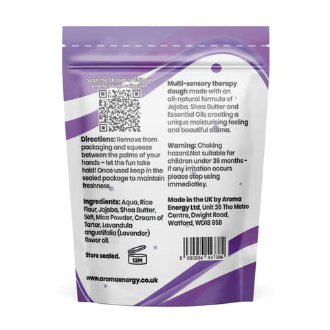 Lavender Aroma Dough | Aromatherapy Multi Sensory Playdough-AllSensory,Aroma Dough,Arts & Crafts,Calming & Anxiety,Calming and Relaxation,Craft Activities & Kits,Early Arts & Crafts,Eco Friendly,family fund bestsellers,Helps With,Messy Play,Modelling Clay,Primary Arts & Crafts,SCOTEXCEL,Sensory Processing Disorder,Sensory Seeking,Sensory Smells,Tactile Toys & Books,Toys for Anxiety-Learning SPACE