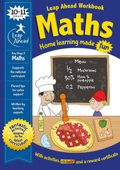 Leap Ahead Maths 10-11 Workbook-Back To School, Early Years Maths, Fractions Decimals & Percentages, Maths, Maths Worksheets & Test Papers, Multiplication & Division, Primary Maths, Seasons, Stock-Learning SPACE