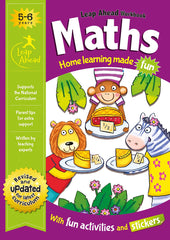 Leap Ahead Maths 5-6 Workbook-Addition & Subtraction, Back To School, Counting Numbers & Colour, Early Years Maths, Maths, Maths Worksheets & Test Papers, Multiplication & Division, Primary Maths, Seasons, Stock-Learning SPACE